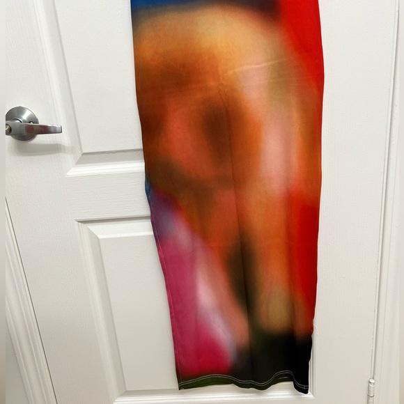 Sleeveless Slit Midi Dress - Picture 4 of 5